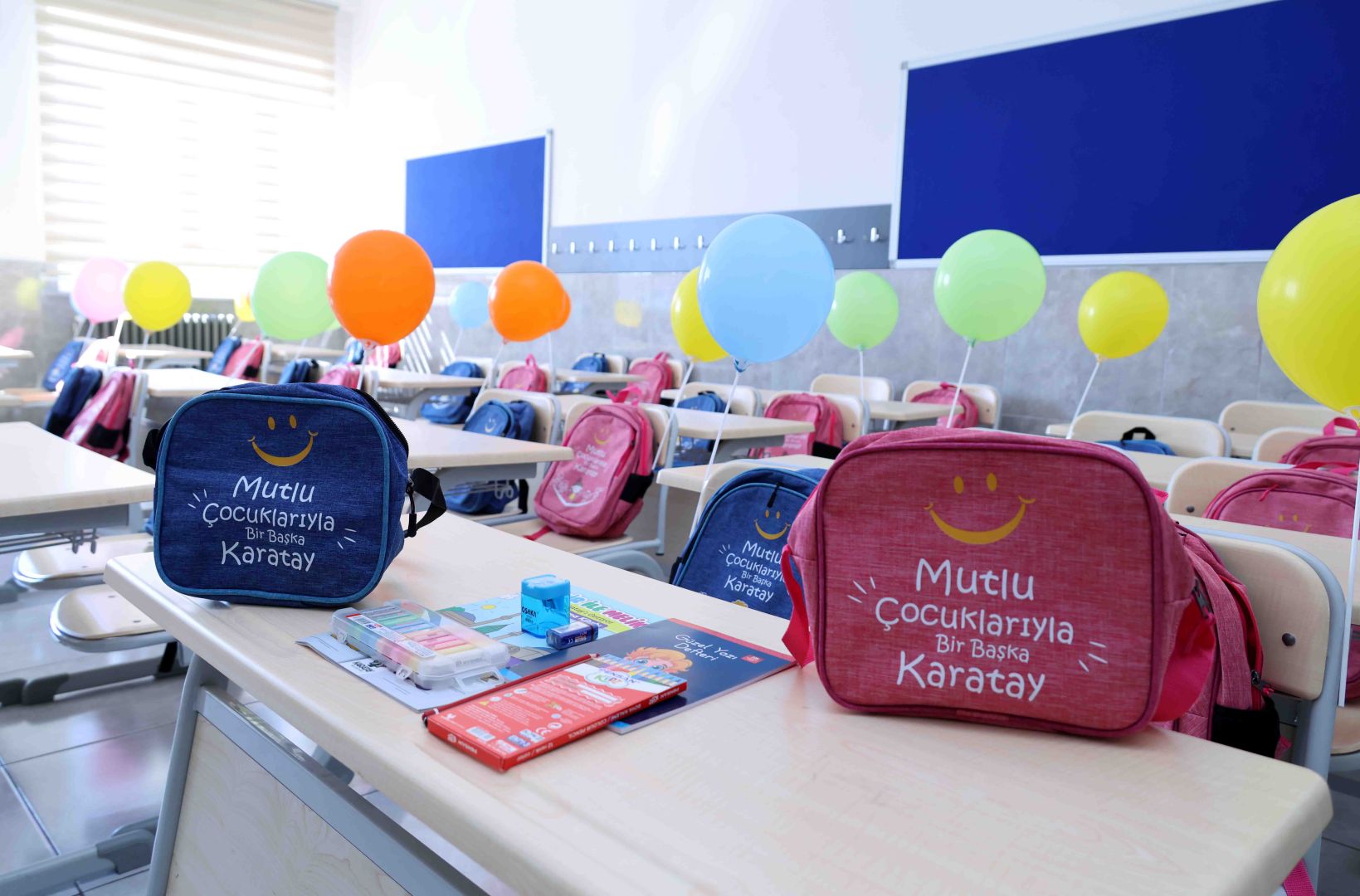 KARATAY’DA 9 BİN MİNİK ÖĞRENCİYE EĞİTİM DESTEĞİ