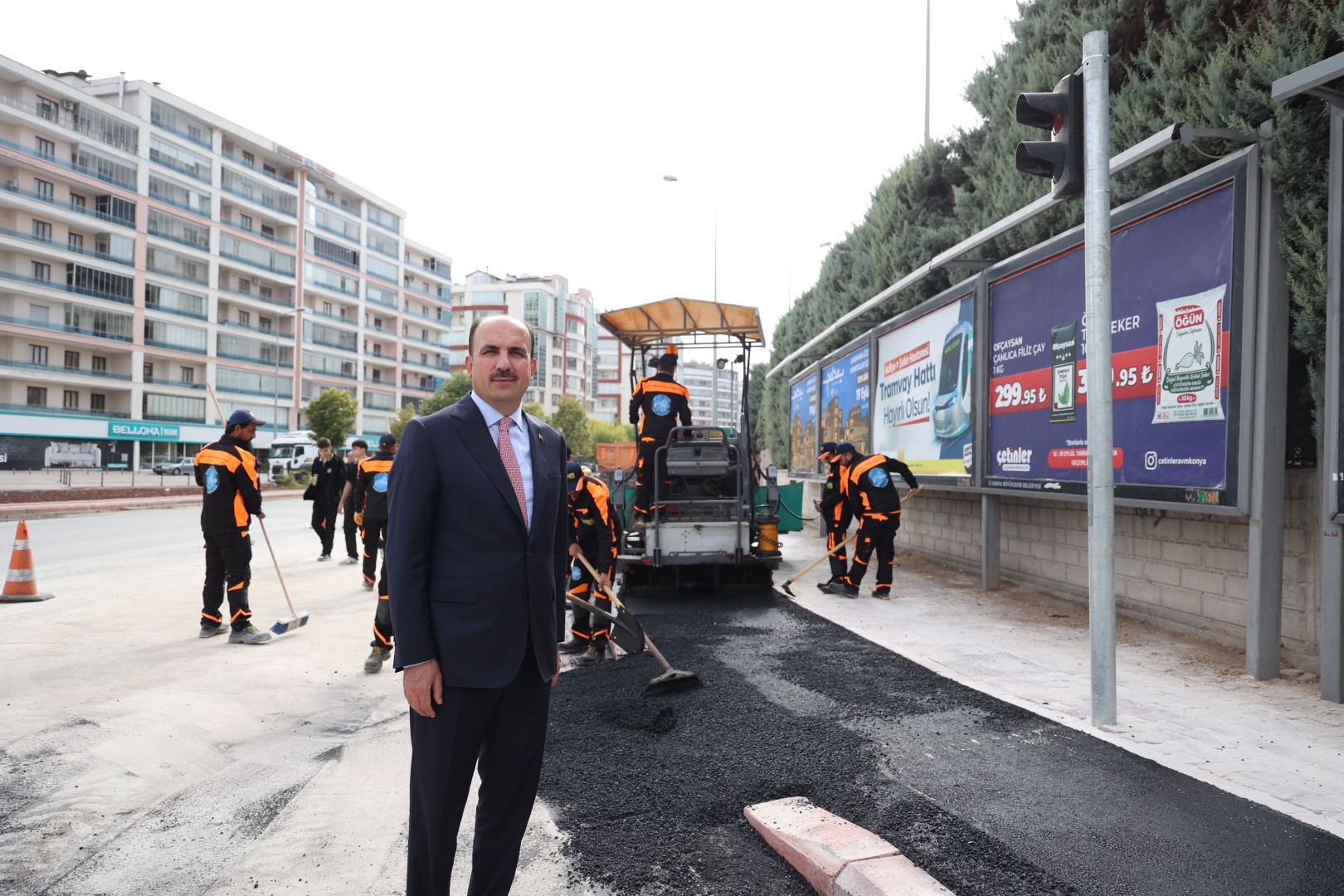 KONYA’DA BİSİKLET YOLLARI İÇİN ÖZEL BAKIM EKİBİ GÖREVDE