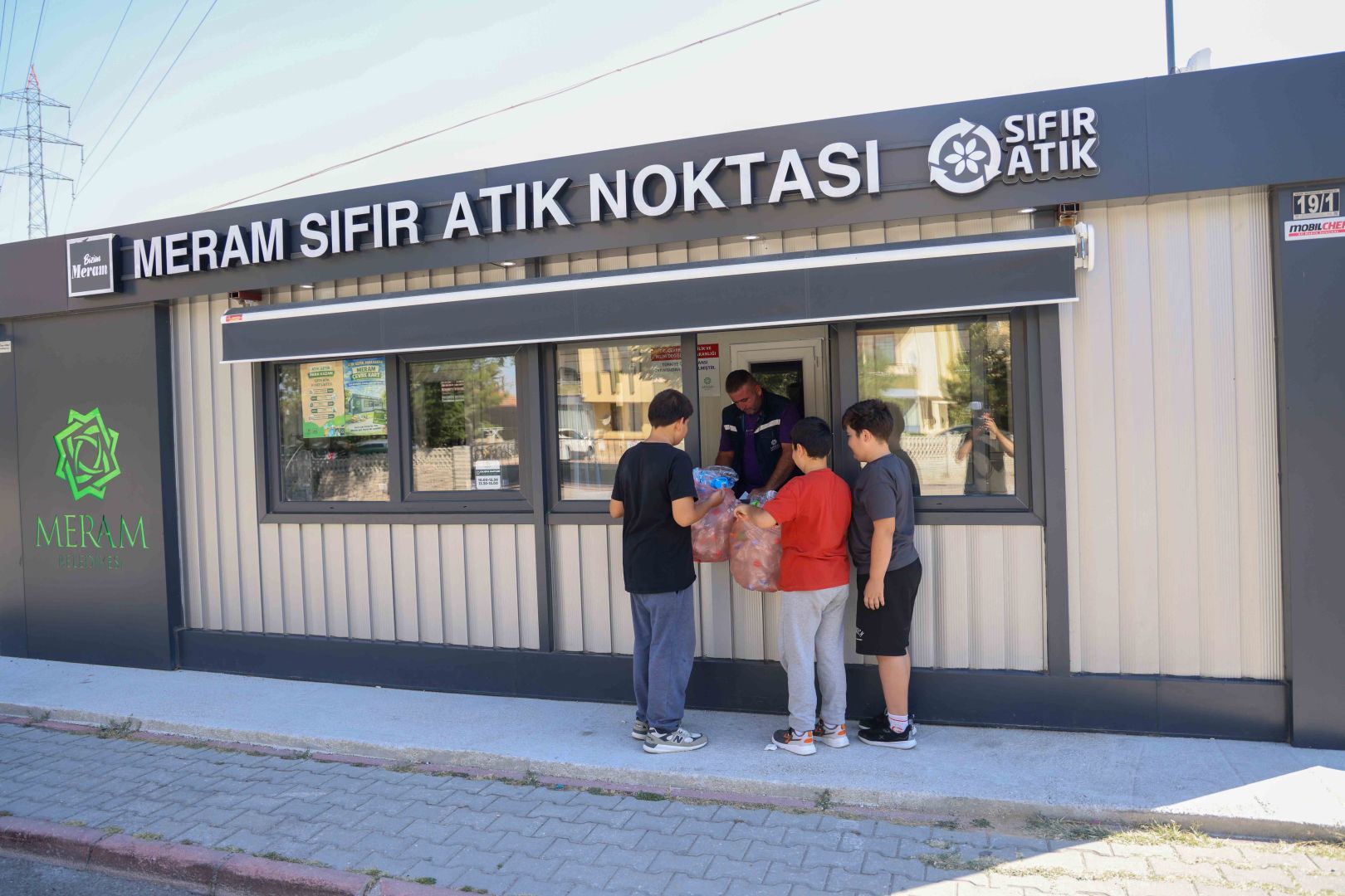 MERAM’DA 6 AYDA 101 TON ATIK GERİ DÖNÜŞÜME KAZANDIRILDI