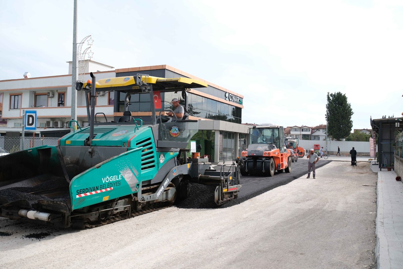 SERDİVAN’DA ULAŞIM STANDARDI YÜKSELTİLİYOR 