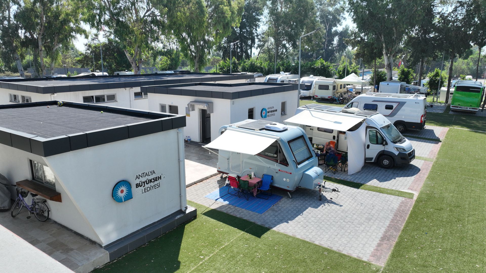 VAZGEÇİLMEZ TATİL DURAĞI “KARAVAN PARK”